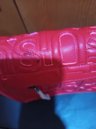 Bolso Desigual logo rojo