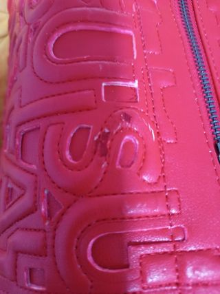 Bolso Desigual logo rojo