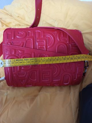 Bolso Desigual logo rojo