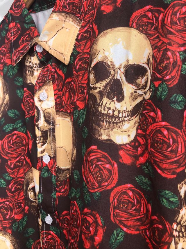Camisa Calaveras Talla L