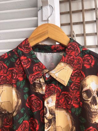 Camisa Calaveras Talla L