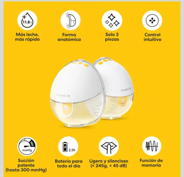 Sacaleches/extractor de leche Medela Motion In-Bra