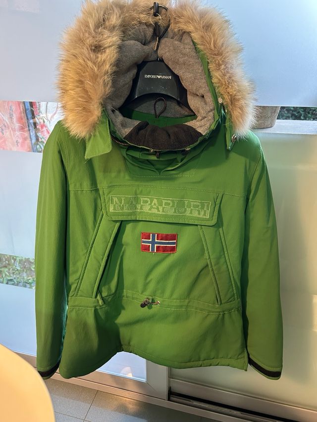 Giubbotto Napapijri Verde Donna taglia M (36-38)