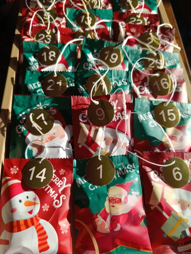 Calendario Avvento Natale 24 Giorni