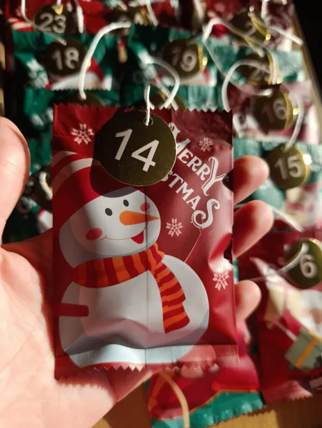 Calendario Avvento Natale 24 Giorni