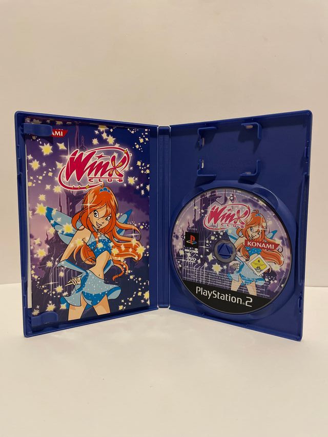 Winx Club PS2 Play Station 2 - Completo + Póster