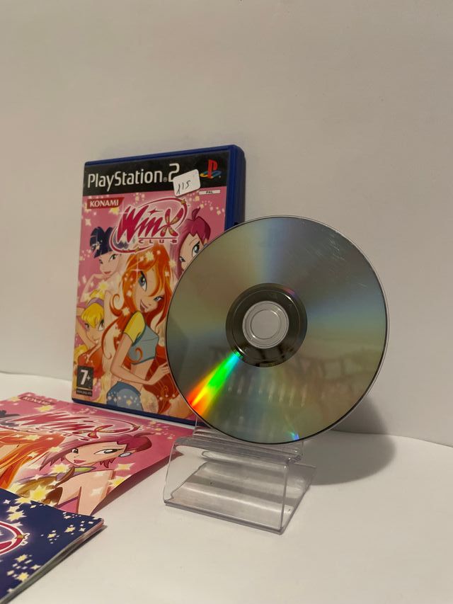 Winx Club PS2 Play Station 2 - Completo + Póster