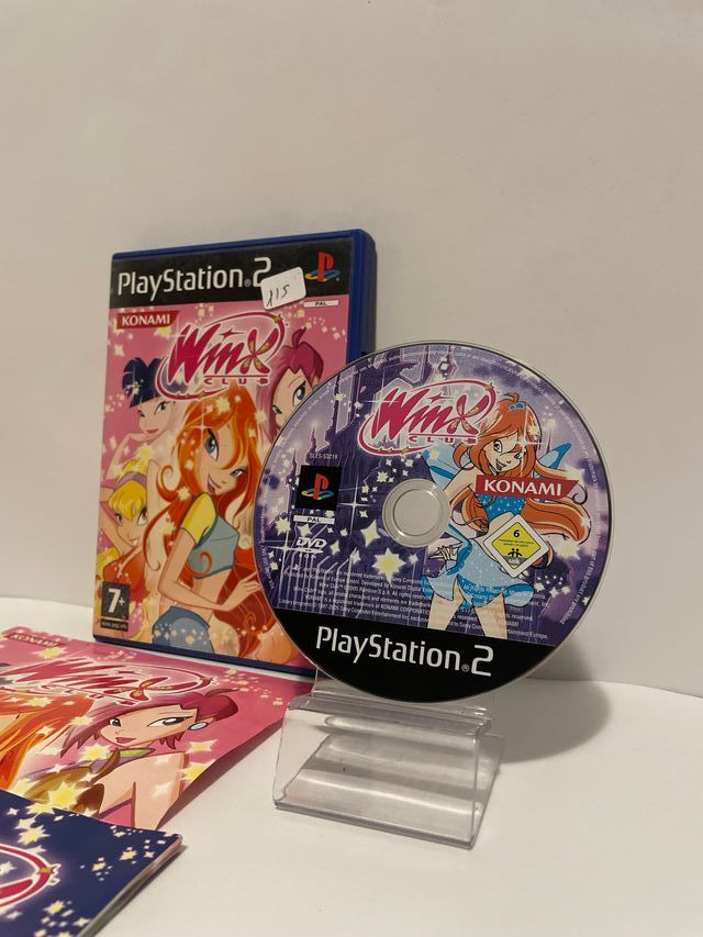 Winx Club PS2 Play Station 2 - Completo + Póster