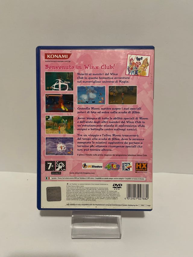 Winx Club PS2 Play Station 2 - Completo + Póster