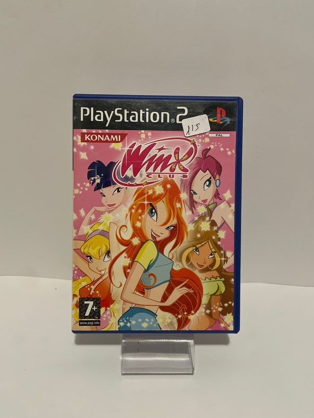 Winx Club PS2 Play Station 2 - Completo + Póster