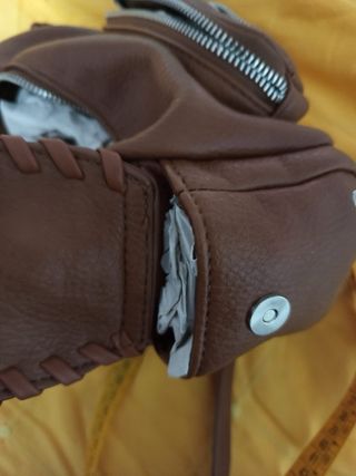 Bolso bandolera Desigual marrón