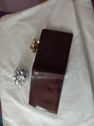 Portafoglio uomo in pelle marrone