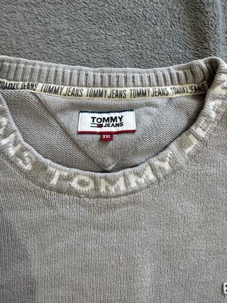 Jersey Tommy Hilfiger Gris