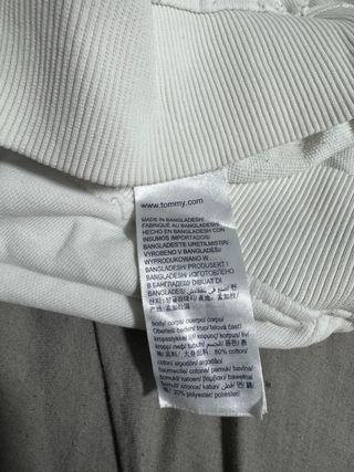 Sudadera Tommy Hilfiger Blanca