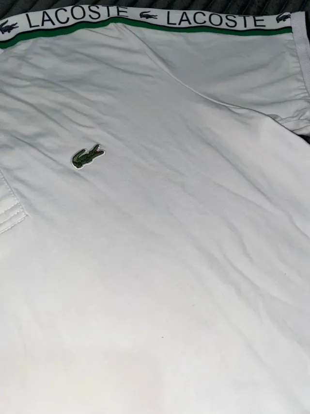 Camiseta Lacoste Sport Blanca