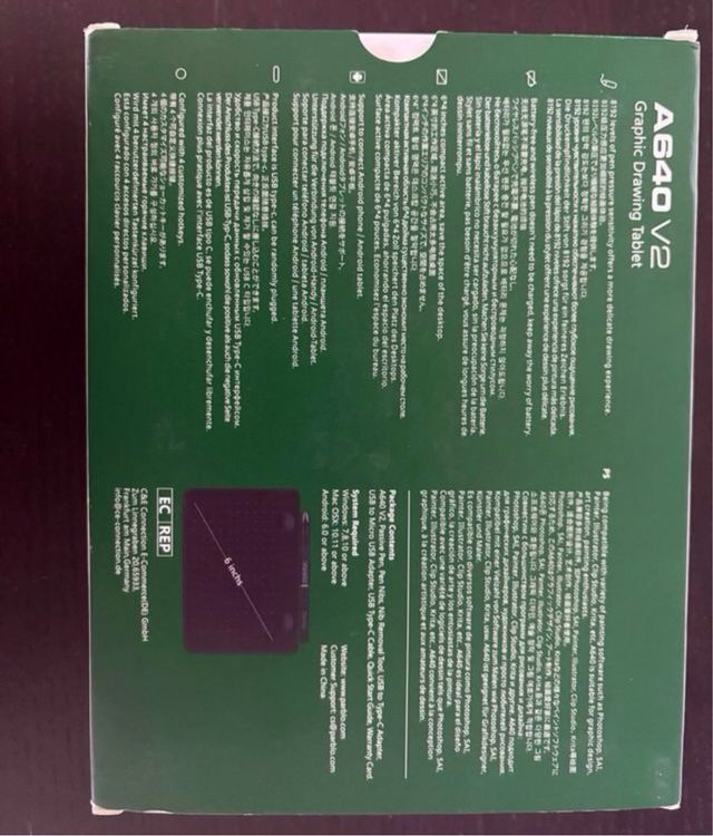 Tablet de dibujo Parblo