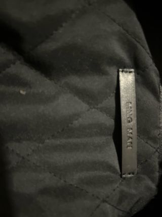 Cazadora Mango Hombre Talla L Negra