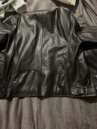 Cazadora Mango Hombre Talla L Negra