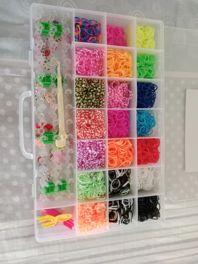 Maletín para hacer pulseras de goma