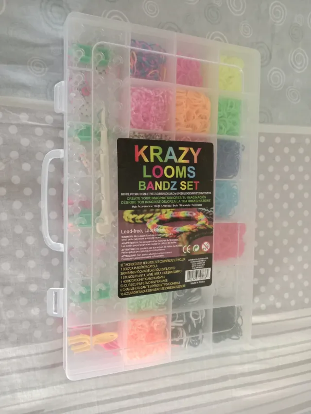 Maletín para hacer pulseras de goma