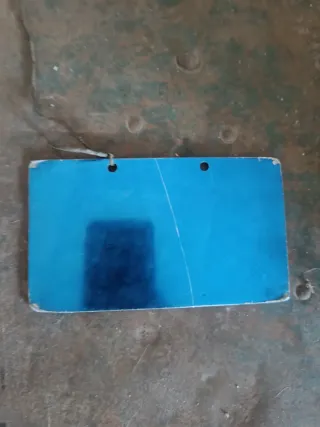 Cartello in lamiera tipo industriale