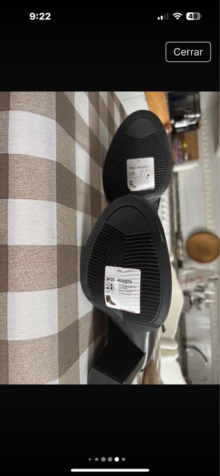 Botines Azarey Talla 37 Negros