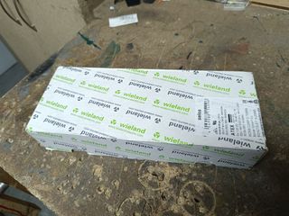 Terminal carril DIN para toma de tierra