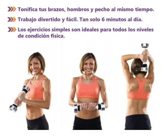 Mancuerna Vibradora Tonificación Muscular