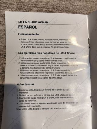 Mancuerna Vibradora Tonificación Muscular