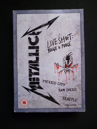 Metallica Live Shit: Binge & Purge DVD/CD de segunda mano por 64