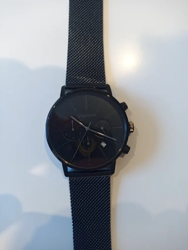 Reloj Gigandet Negro y Plateado 14VNAG32NE/008