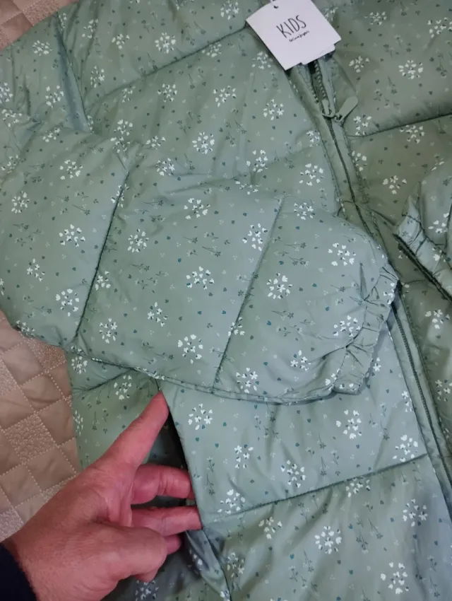 Abrigo niña 11-12 años floral