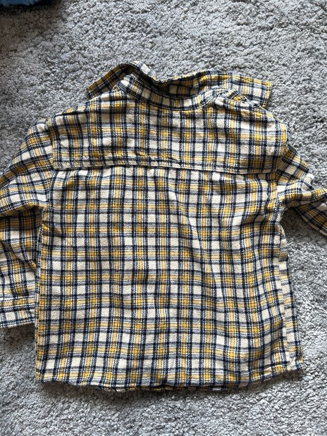 Camisa cuadros Benetton niño talla 104