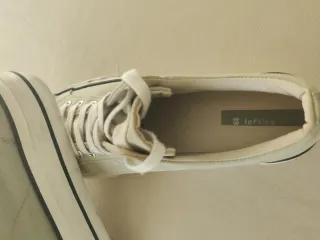 Zapatillas lona verde cordones talla 39