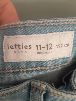 Pantalón vaquero niño skinny 11/12 años