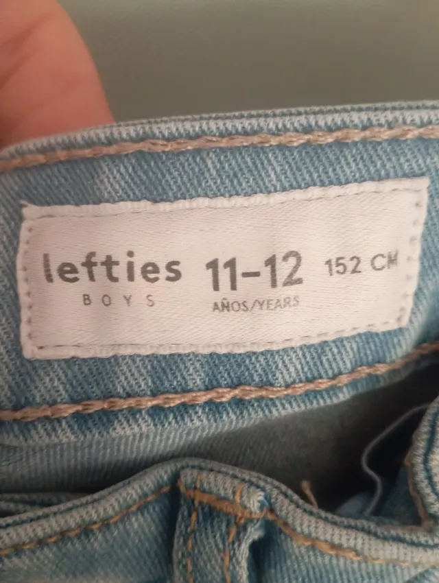 Pantalón vaquero niño skinny 11/12 años