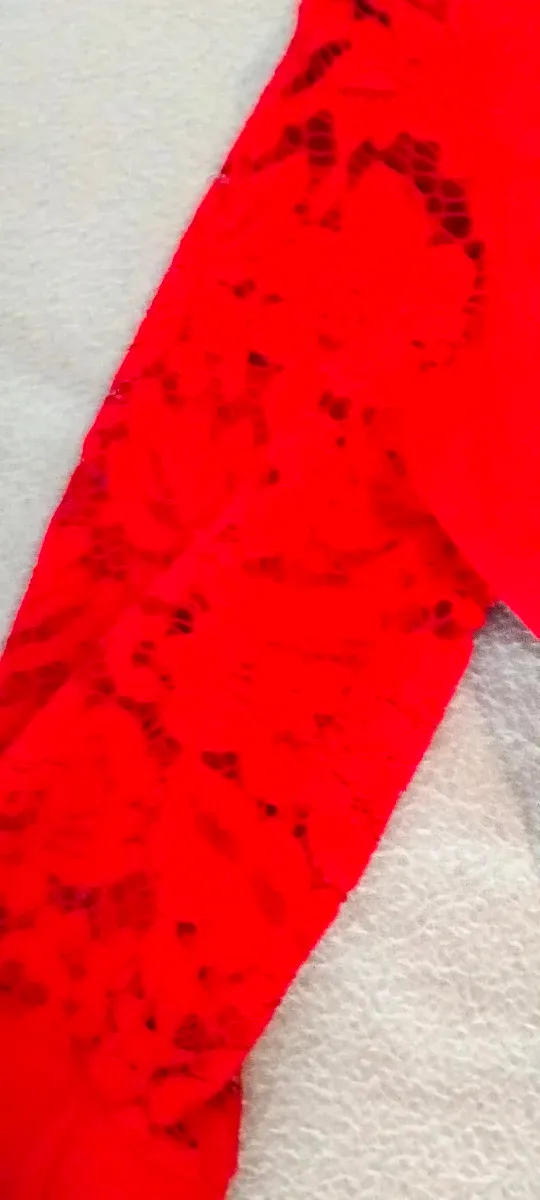 Conjunto vestido y chaqueta rojo