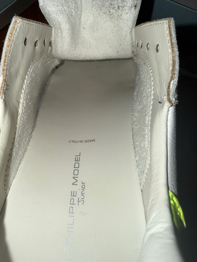 Scarpe Philippe Model bianche e gialle