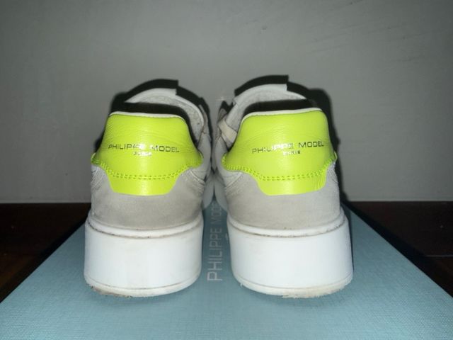 Scarpe Philippe Model bianche e gialle