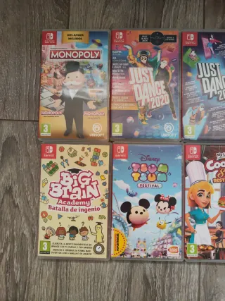 14 scatole vuote Nintendo Switch