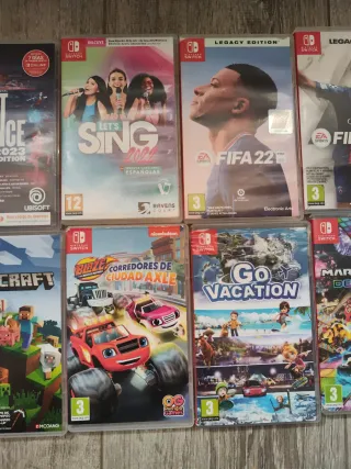 14 scatole vuote Nintendo Switch