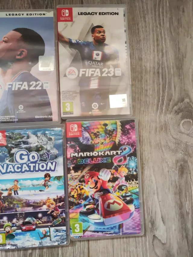 14 scatole vuote Nintendo Switch