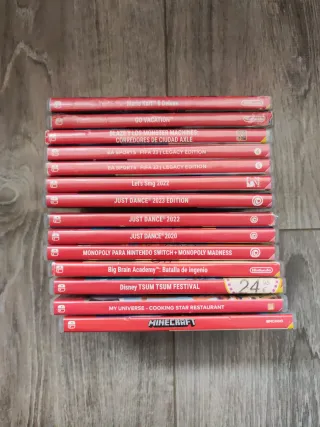 14 scatole vuote Nintendo Switch