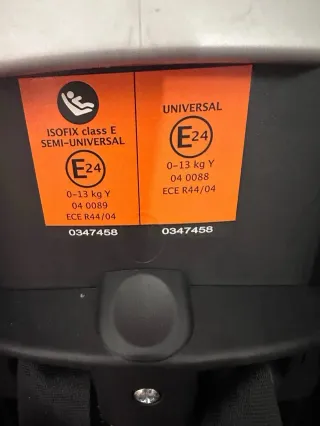 Sillita coche grupo 0 + base isofix