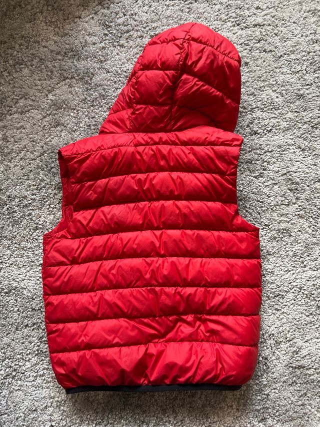 Chaleco Benetton Rojo Talla 110