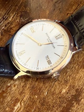 Reloj Baume & Mercier Plata y Negro