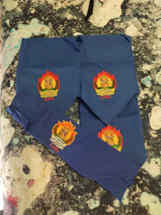 Lote 4 pañuelos Falla Colmenar Alzira