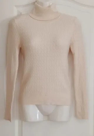 Jersey cuello punto trenzado T.S Stradivarius