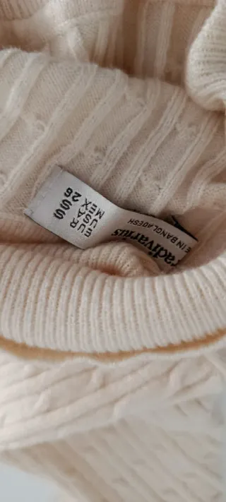 Jersey cuello punto trenzado T.S Stradivarius