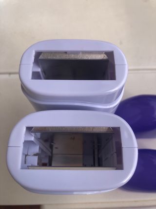 Calentador cera depilatoria 2 bases + 3 cartuchos